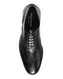 Hamilton Grand Wing-Tip Oxford, Black