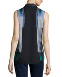 Mila Sleeveless Printed Top