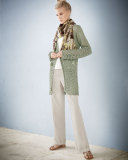 Short-Raglan-Sleeve Blouse
