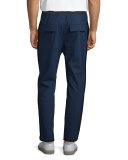 Contrast-Trim Jogger Pants