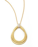 Diamond Cairo 18k Serpentine-Pendant Necklace