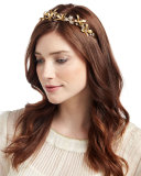 Layla Floral Leaf Bandeau Headband