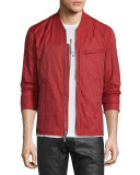 Lightweight Bomber Jacket, Red