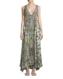 Embellished V-Neck Maxi Dress, Espiritu