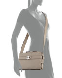 Gemini Link Belted Camera Bag, French Gray