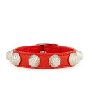 Giant 12 Leather Bracelet with Studs