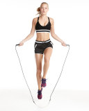 Allegro Crop Top/Sports Bra, Black