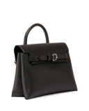 Attica Chain Crossbody Bag, Black