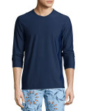 Men's Long-Sleeve Rashguard, Navy