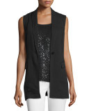 Julianne One-Button Vest