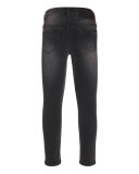 Aida Denim Stretch Leggings, Black, Size 3-14