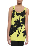 Miami-Print Long Tank 