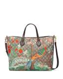 Tian GG Supreme Top-Handle Tote Bag, Brown