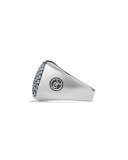 Men's Pave Top Signet Ring