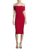 Milano Off-the-Shoulder Bandage Dress