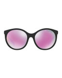 Mirrored Iridescent Butterfly Sunglasses