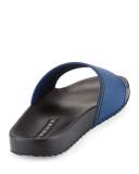 Men's Colorblock Rubber Slide Sandal