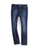 Faded Chloe Skinny Activex Denim Jeans, Lima, Size 2-6