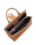 West End Large Satchel Bag, Maple Tan