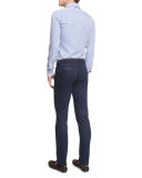 Collection Perfect Pinpoint Dress Shirt, Blue Ceillo