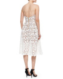 Azalea Lace Dress, White