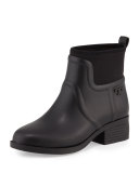 April Short Rain Boot, Black