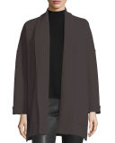 Boiled Wool Kimono Jacket, Petite