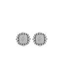 Caviar Spark Diamond Square Earrings