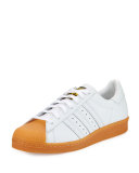 Men's Superstar 80s DLX Sneaker, White Metallic