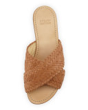 Braidaway Crisscross Sandal Slide