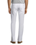 Warbucks Slim-Straight Jeans, White