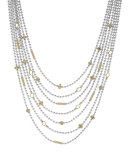 Icon Multi-Strand Caviar Bead Necklace