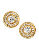 18-karat Yellow Gold Diamond Stud Earrings
