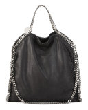 Falabella Fold Over Tote, Black