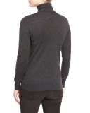 Mathias Corduroy Cropped Pants, Caviar Black