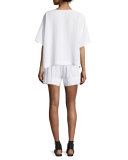 Short-Sleeve Square Top