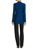 Milano Knit Contour Shell, Prussian Blue
