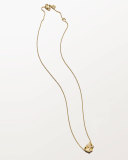 Sculpted Heart Necklace with Diamonds