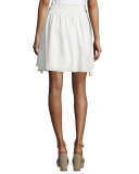 Assisi Short Wabi Skirt, Stripe
