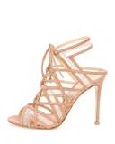 Adria Suede Crisscross 105mm Sandal