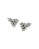 Satellite Clip-On Crystal Earrings