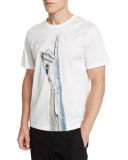 Sorayama Hajime Robot Arm T-Shirt, White