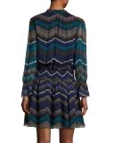 Kelley Encore Printed Blouson Dress