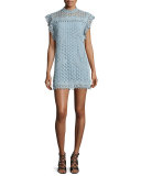 Clayton Lace Tunic Dress, Mint