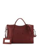 Blackout City AJ Shoulder Bag, Bordeaux