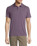 Bron Short-Sleeve Jersey Polo Shirt, Grist