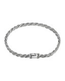 Classic Chain Slim Twist Bracelet, Size M