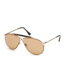 Tom N.6 Private Collection Titanium Sunglasses
