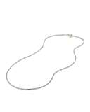 Baby Box Chain with Gold, 18"L