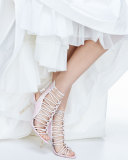 Lacey Crystal Bridal Sandal, Crystal Heavenly